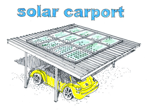 Solar Carport by Fine Lines Solar