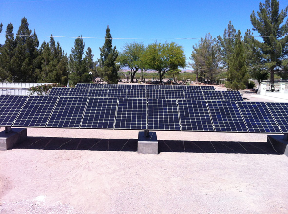 PV Installation near Presidio Texas