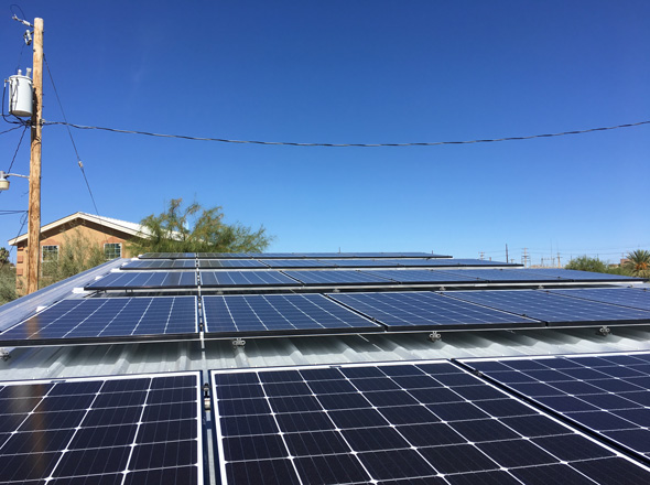 PV Installation near Presidio Texas